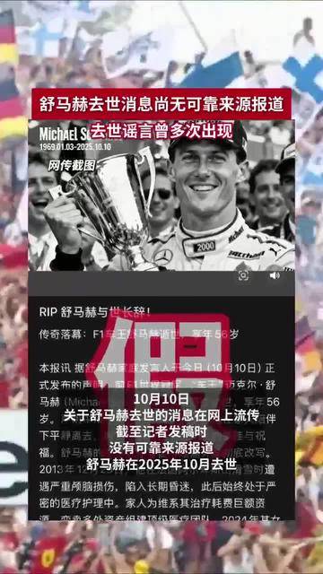 事实检查网, 现他去世的, 传奇人物迈 事实检查网, 现他去世的, 传奇人物迈